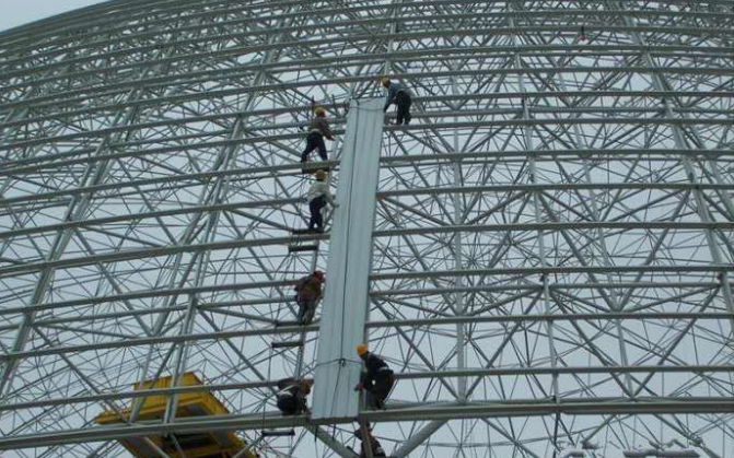 延边网架装配好以后应当留神哪八项验收事件