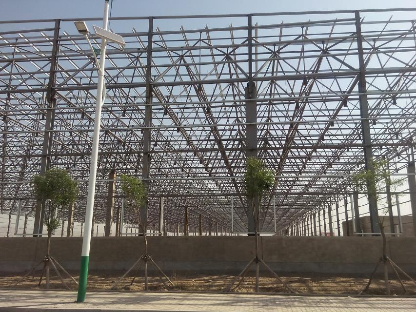 延边汽车工业厂房网架
