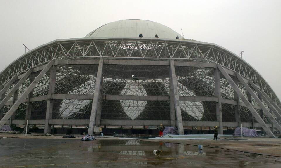 延边温泉馆网架工程