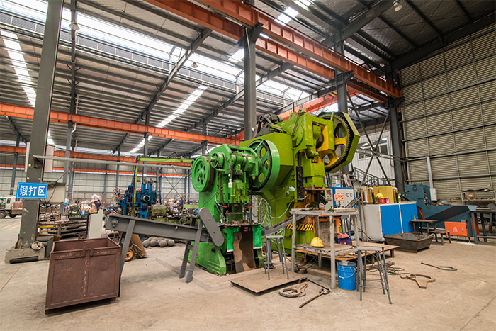 延边网架配件-锥头加工车间